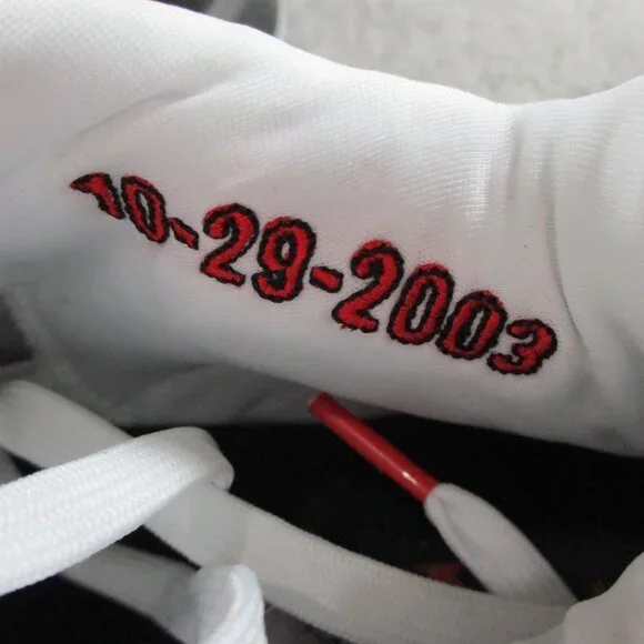 Nike LeBron NXXT Gen Ampd Basketball Shoes Mens 10.5 White Black Red FJ1566 100 - Picture 7 of 8